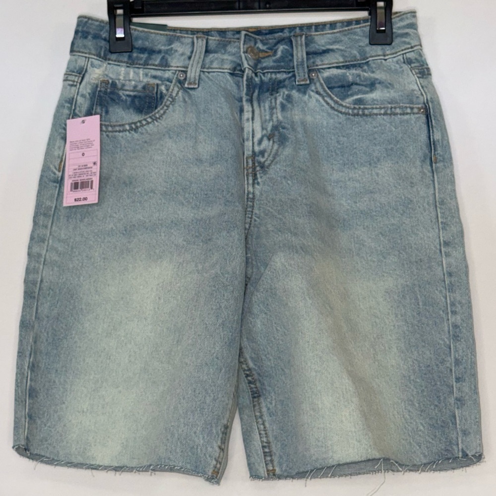 Wild Fable Light Wash Blue Jean Shorts | Size 0 | NWT